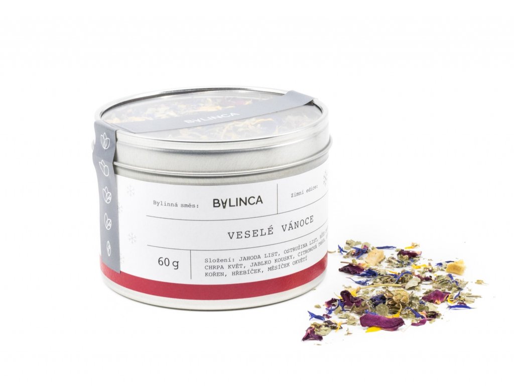 Bylinca - Bylinná směs: Veselé Vánoce, 60 g Obrázek