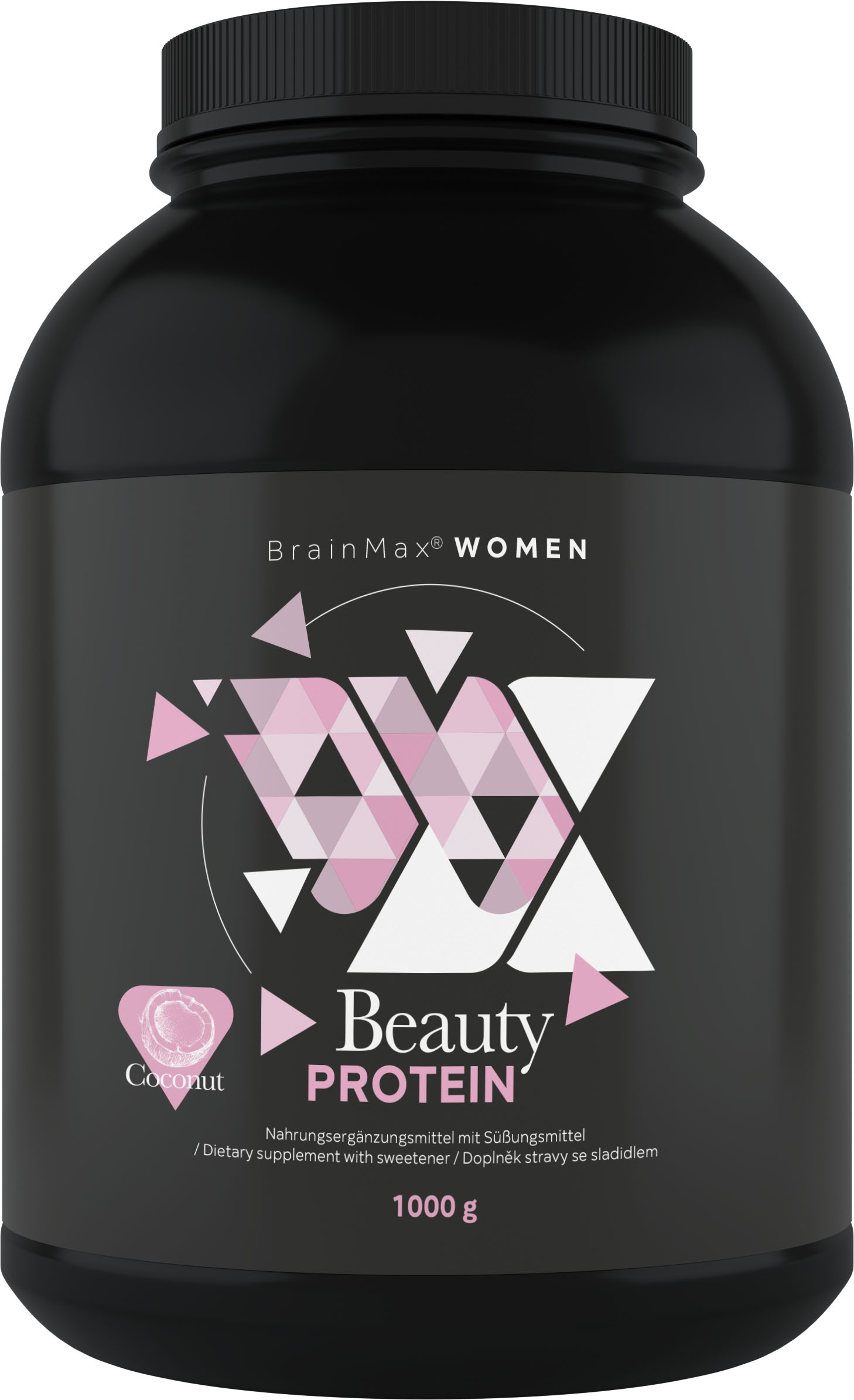 BrainMax Women Beauty Protein, protein pro ženy s kolagenem, keratinem a vitamíny, 35 g, 1 dávka Příchuť: Panettone Obrázek