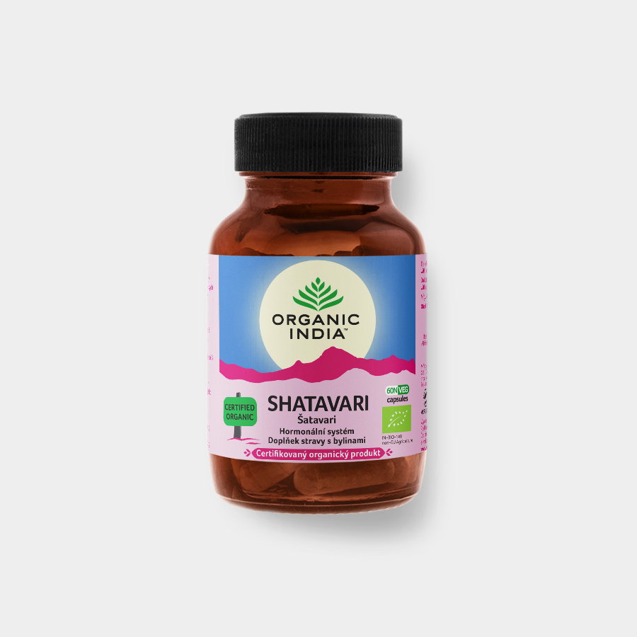 Organic India Šatavari 60 kapslí Obrázek