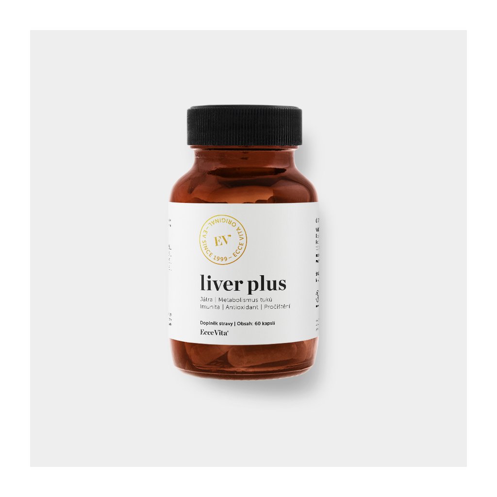 Ecce Vita EcceVita Liver plus, 60 kapslí Obrázek