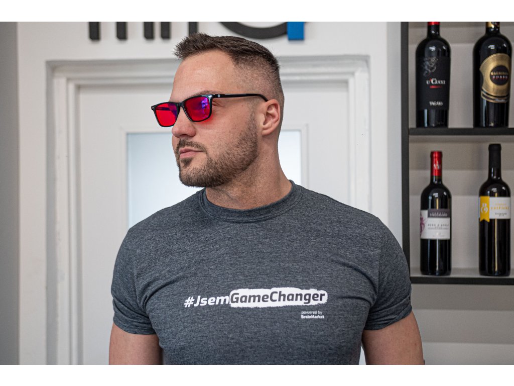 BrainMax BrainMarket brýle blokující 100% modrého a zeleného světla, Greenhorn Obrázek