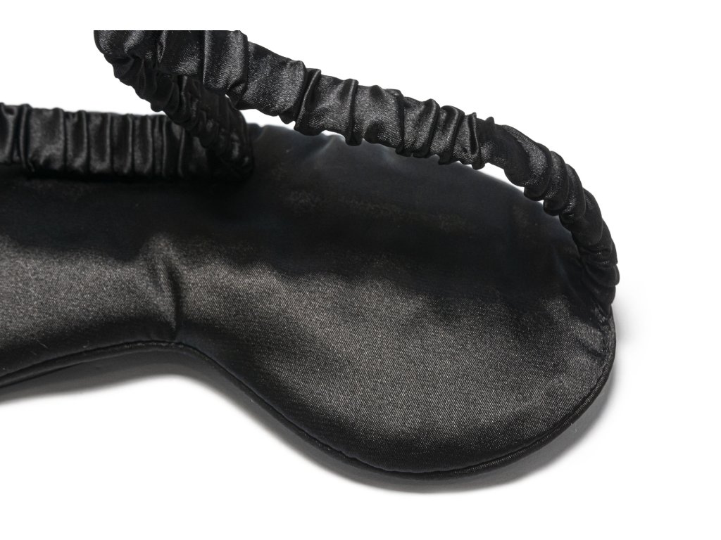 BrainMax Anatomicky tvarovaná maska na spaní (černá) SOFT Obrázek