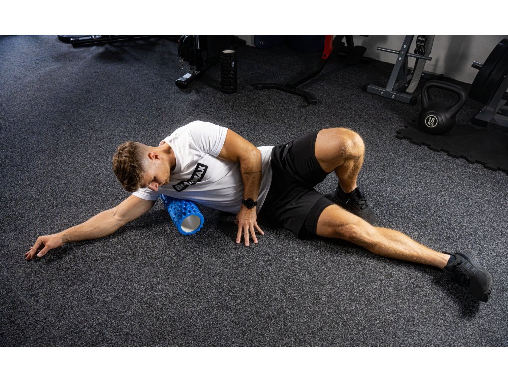 TrainMax masážní válec, roller Barva: Modrá Obrázek