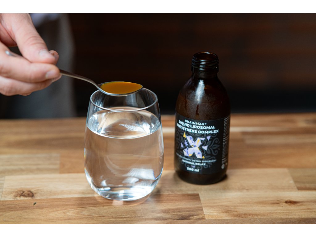 BrainMax Lipozomální Antistres komplex, 200 ml Obrázek