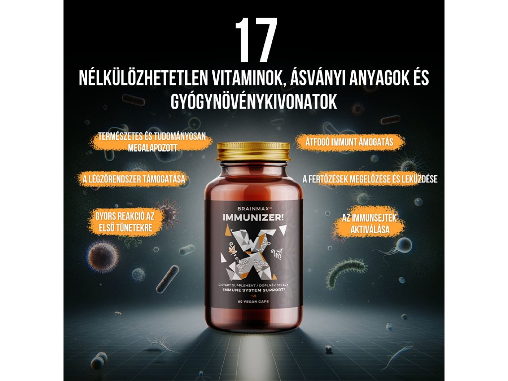 BrainMax IMMUNIZER! 60 rostlinných kapslí Obrázek