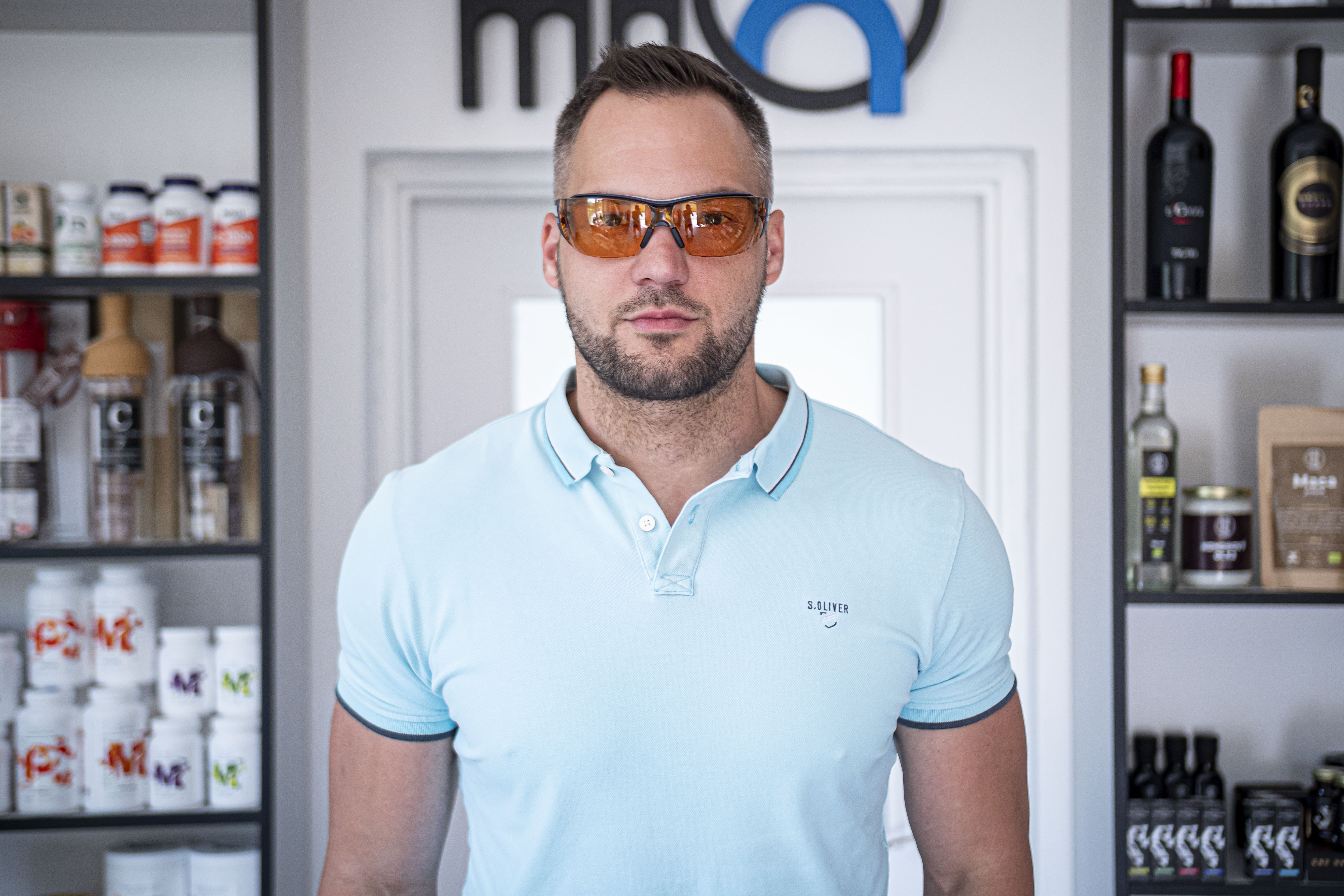 Infield Brýle blokující 50% modrého světla, VICTOR BLUECUT 530 Obrázek