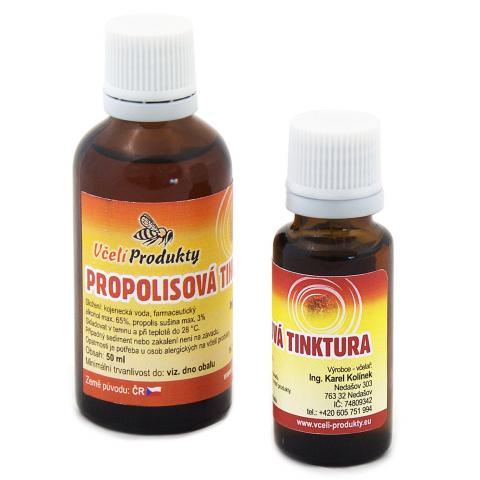 Karel Kolínek Propolisová tinktura 50 ml - kapky EXTRA SILNÁ Obrázek