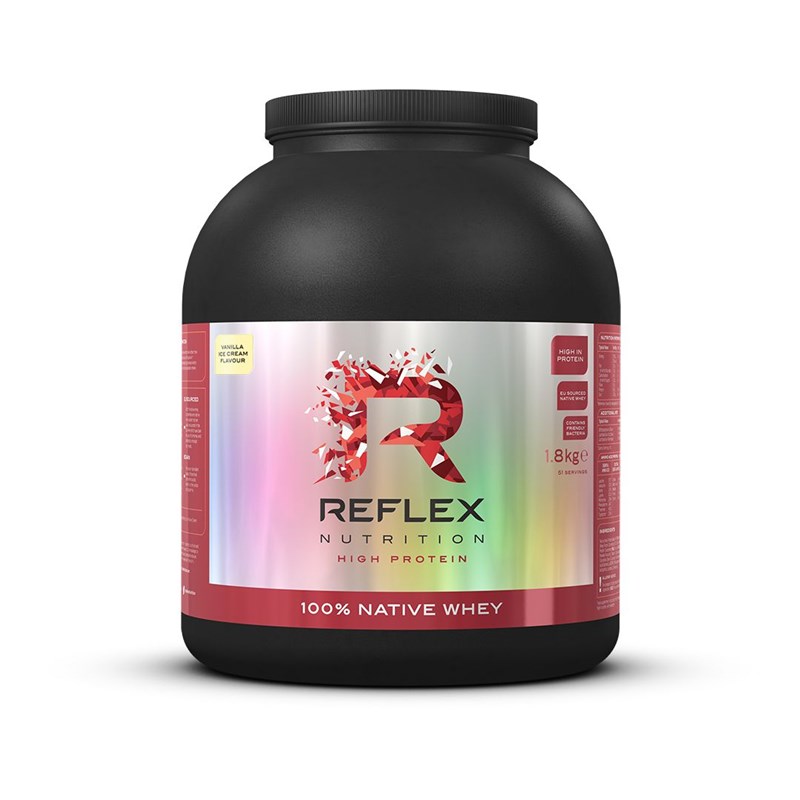 Reflex 100% Native Whey Protein Vanilka - 1,8kg Obrázek