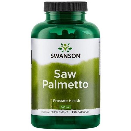 Swanson Saw Palmetto (Serenoa plazivá), 540 mg, 250 kapslí Obrázek