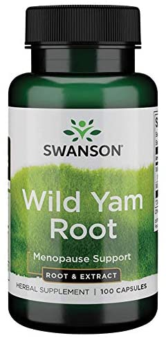 Swanson Wild Yam Root (Smldinec chlupatý), 100 kapslí Obrázek