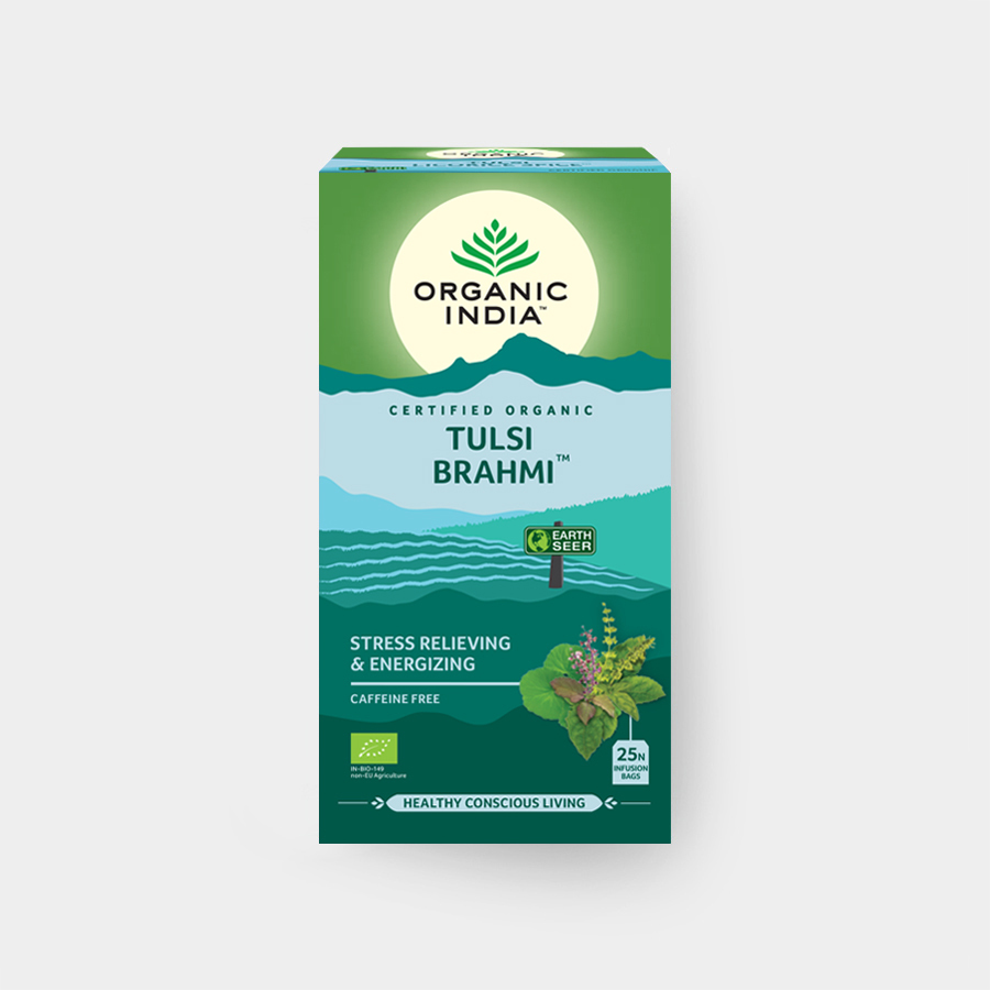 Organic India Tulsi Brahmi BIO, 25 sáčků Obrázek