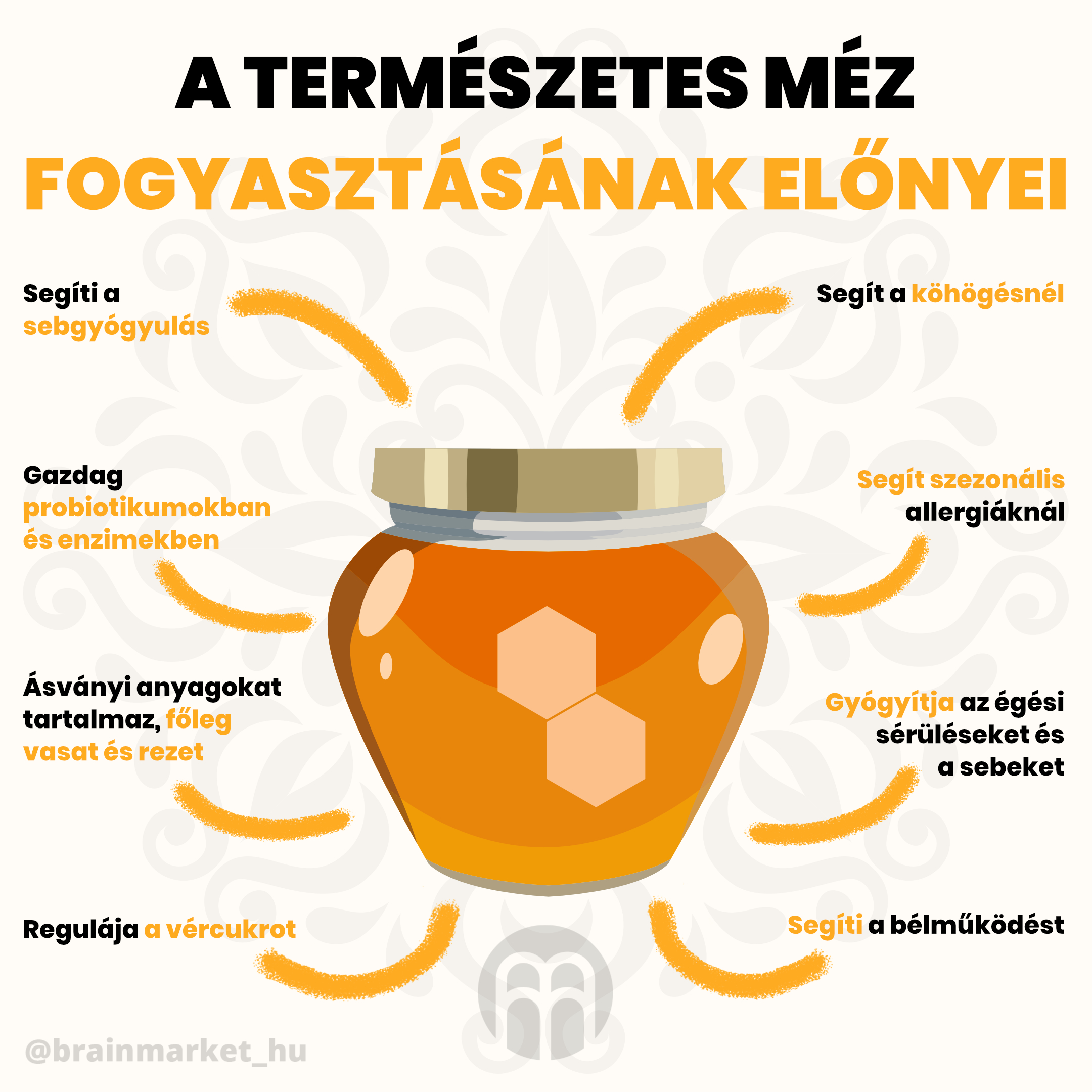 BrainMax Pure Med medovicový lesní, 950 g Obrázek