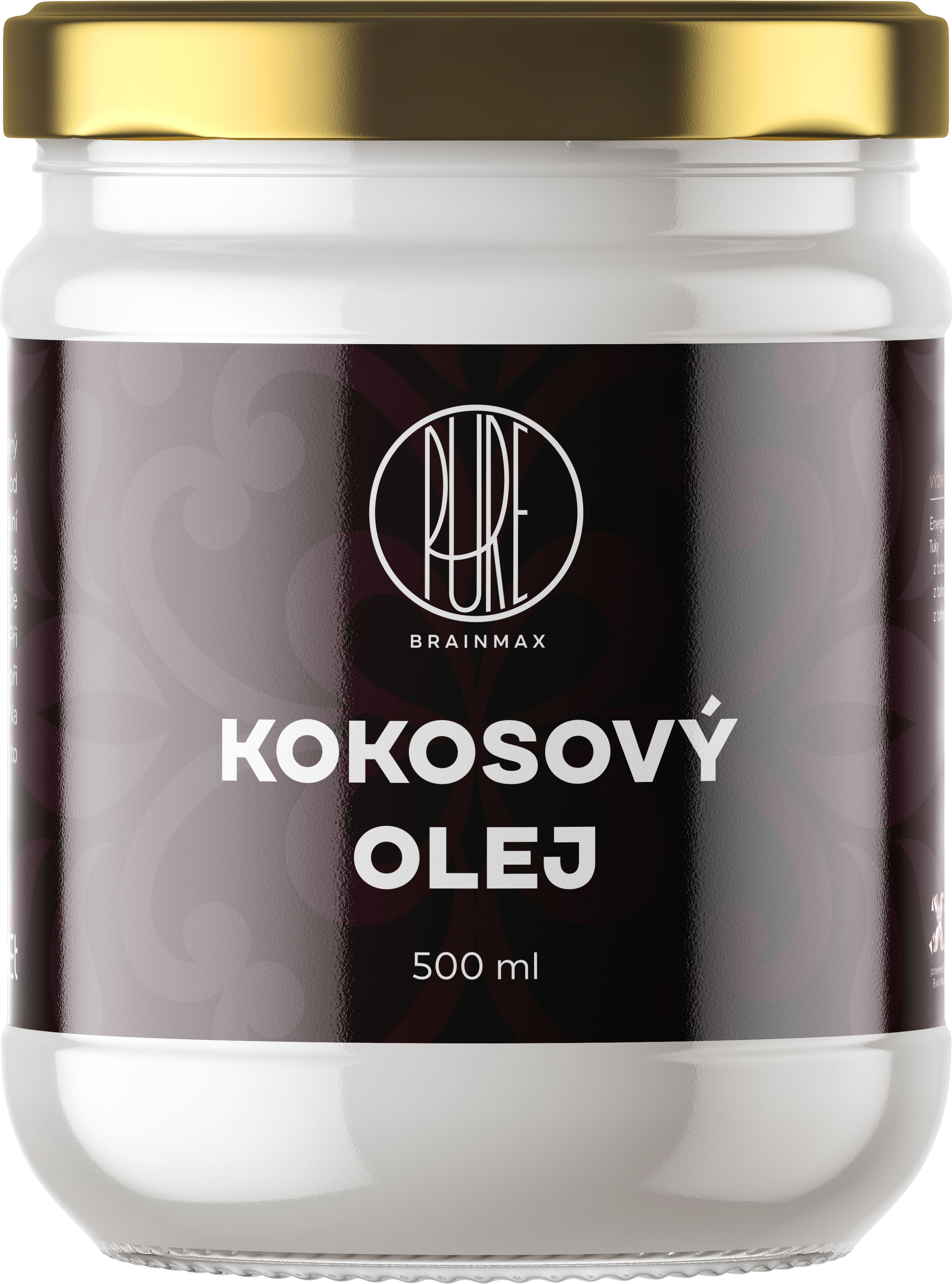 BrainMax Pure Kokosový olej  BIO, 500 ml Obrázek