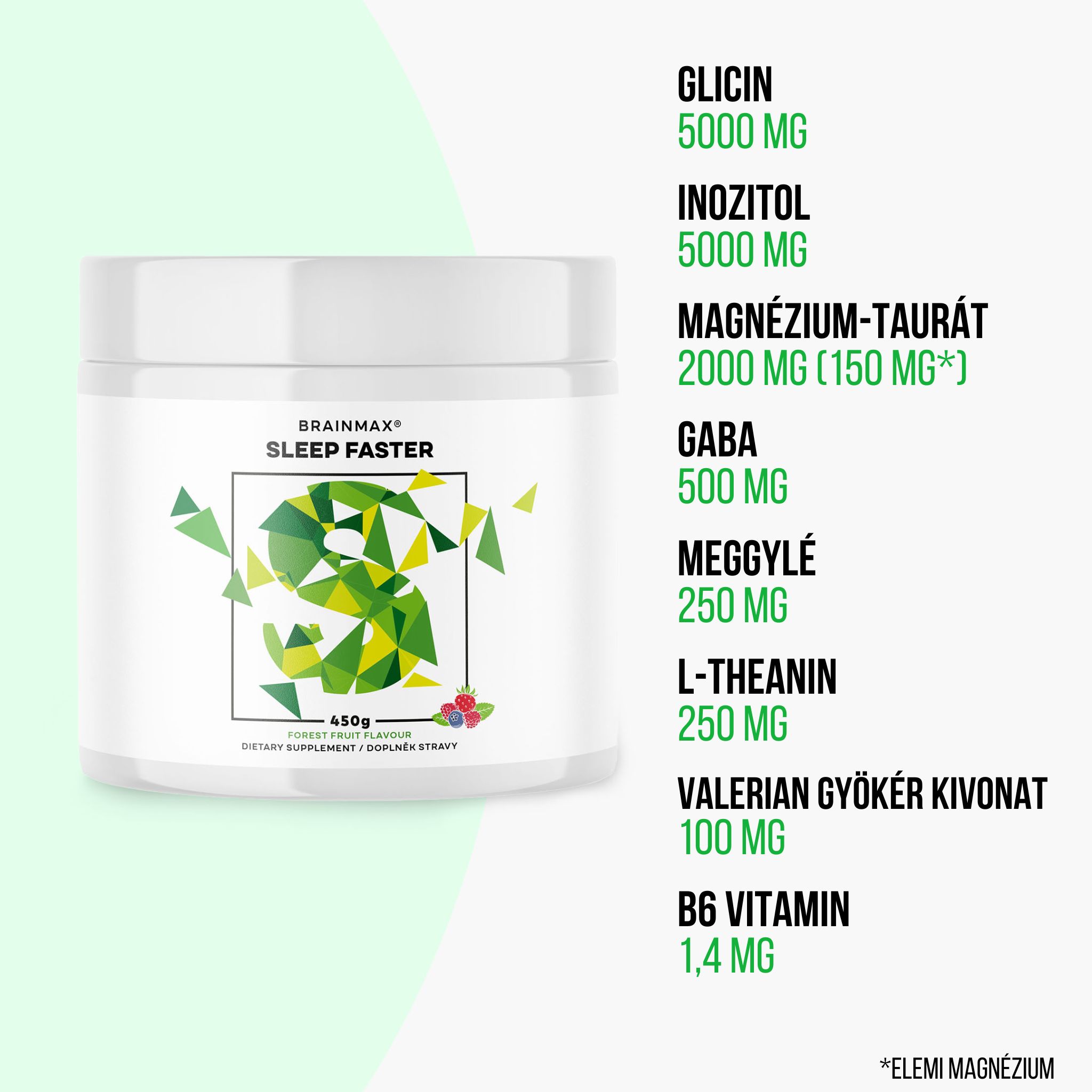 BrainMax Sleep Faster, 450 g Obrázek