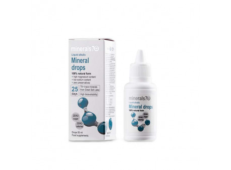 Ovonex s.r.o. Ovonex - LIQUID ALKALIC MINERAL DROPS, 50ml Obrázek