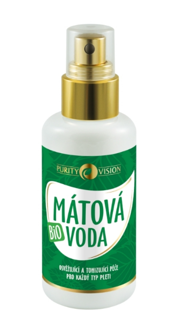 Purity Vision - Mátová voda BIO, 100 ml Obrázek