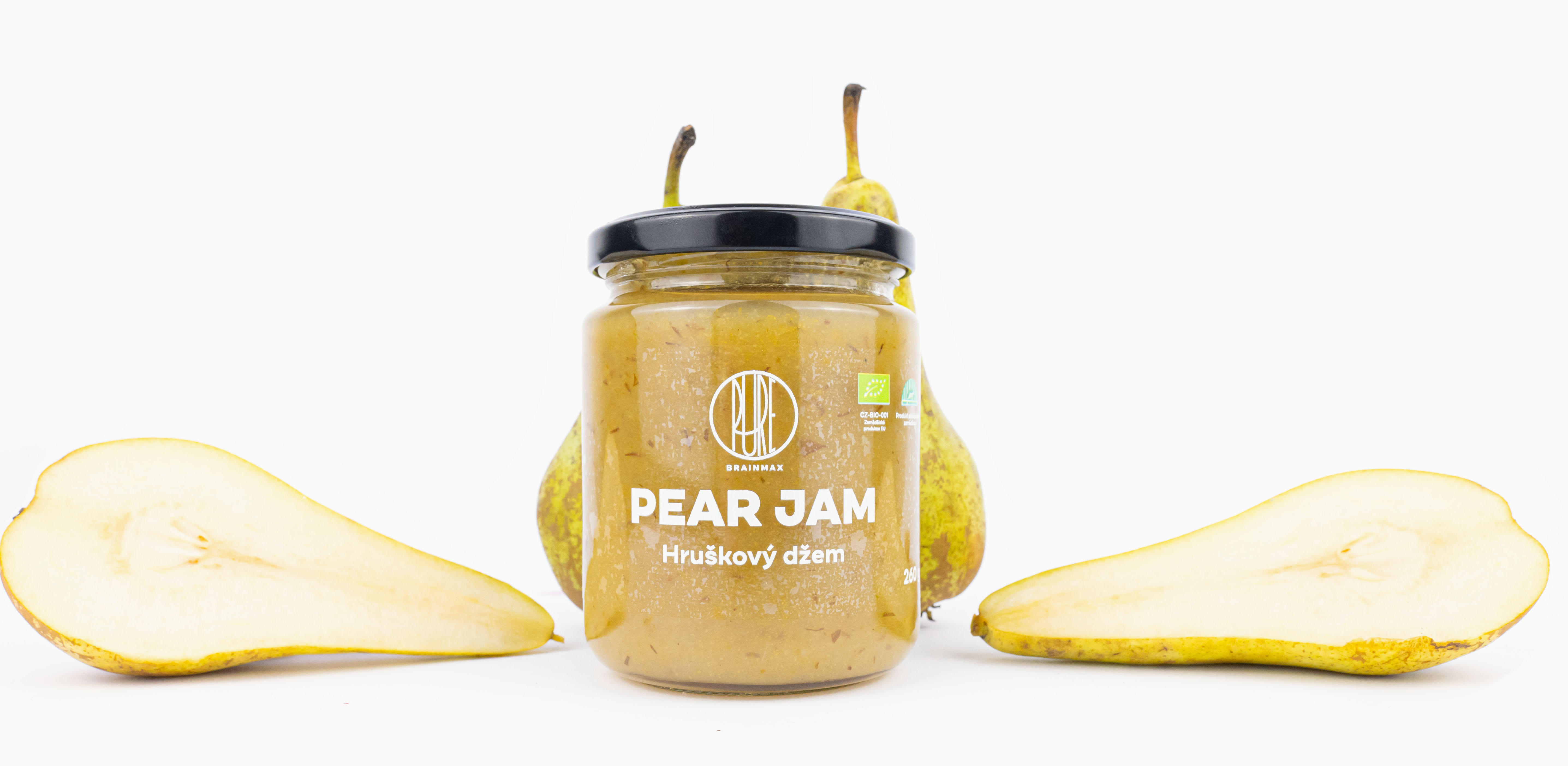 BrainMax Pure Džem Hruška BIO, 260g Obrázek