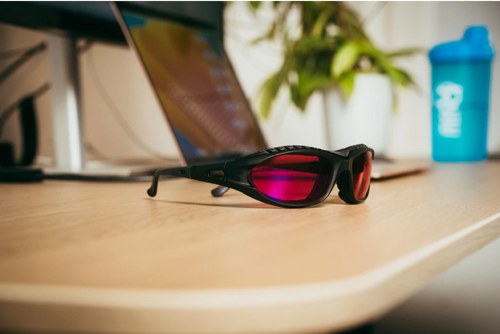 BrainMax BrainMarket brýle blokující 100% modrého a zeleného světla, LaserLook Obrázek