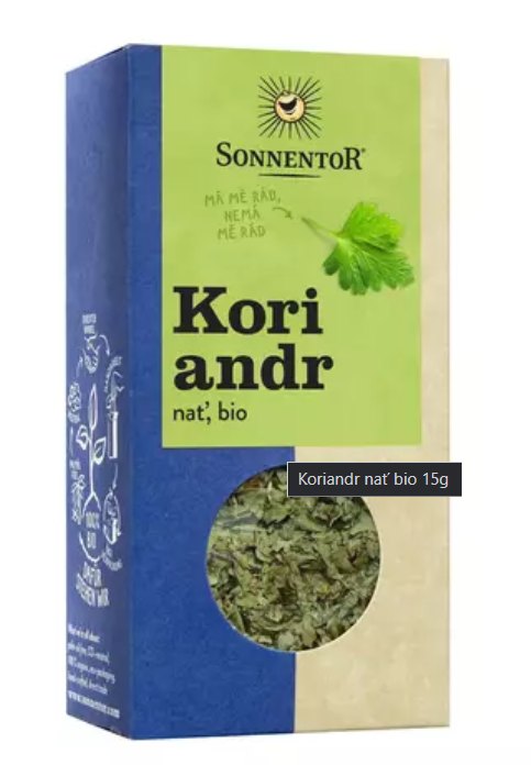 Sonnentor - Koriandr nať, BIO, 15 g Obrázek