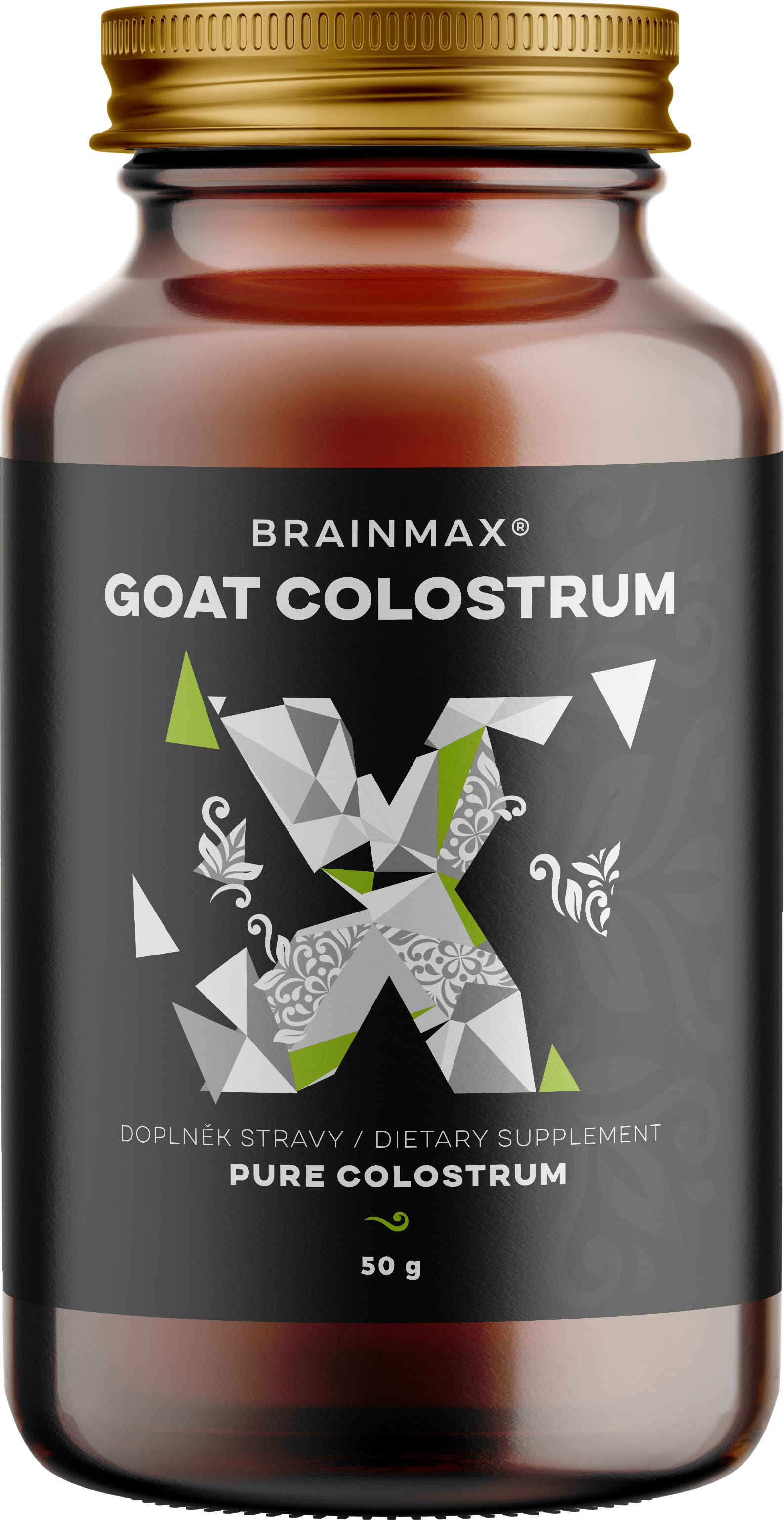 BrainMax Goat Colostrum, kozí kolostrum v prášku, 50 g Obrázek