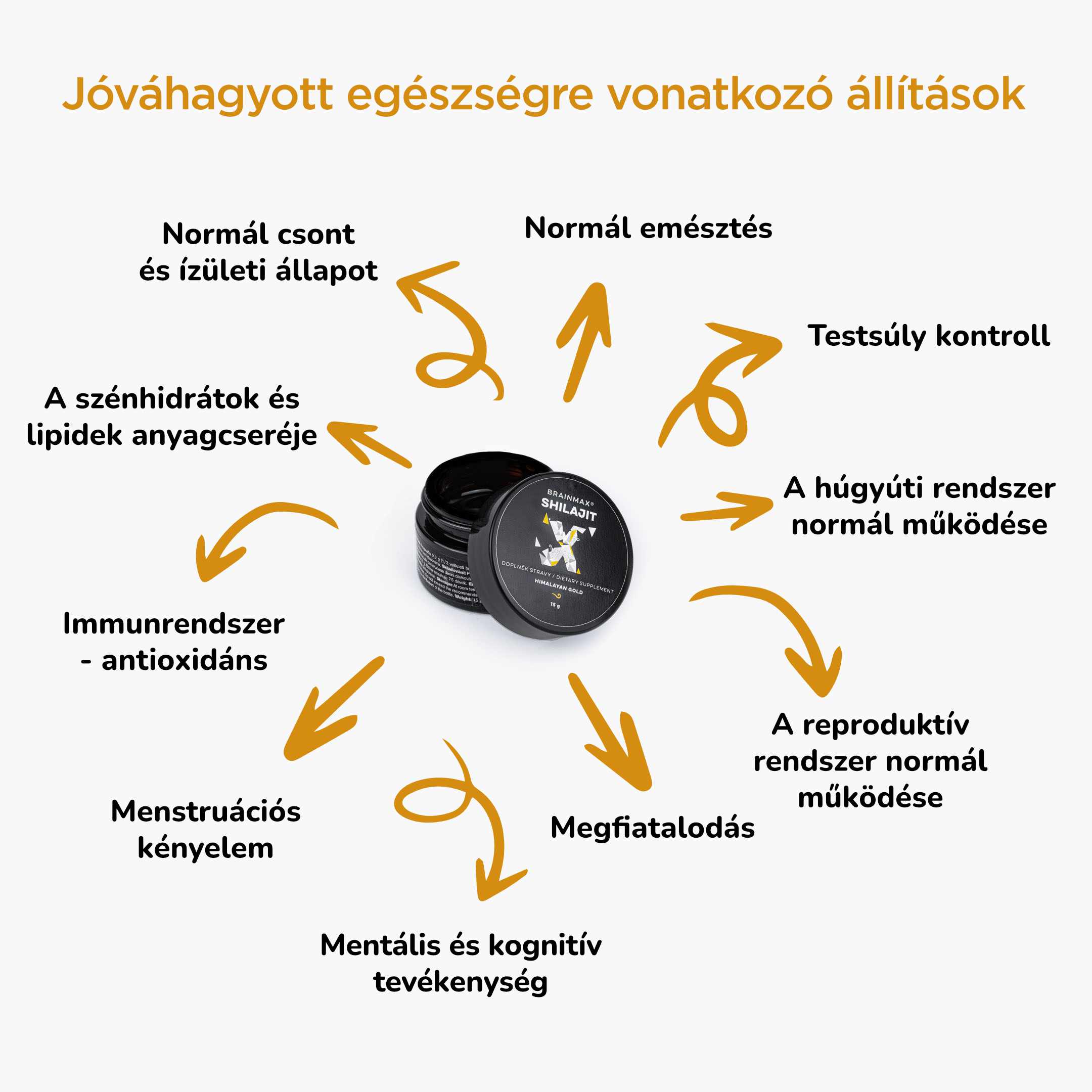 BrainMax Shilajit, 15 g Obrázek