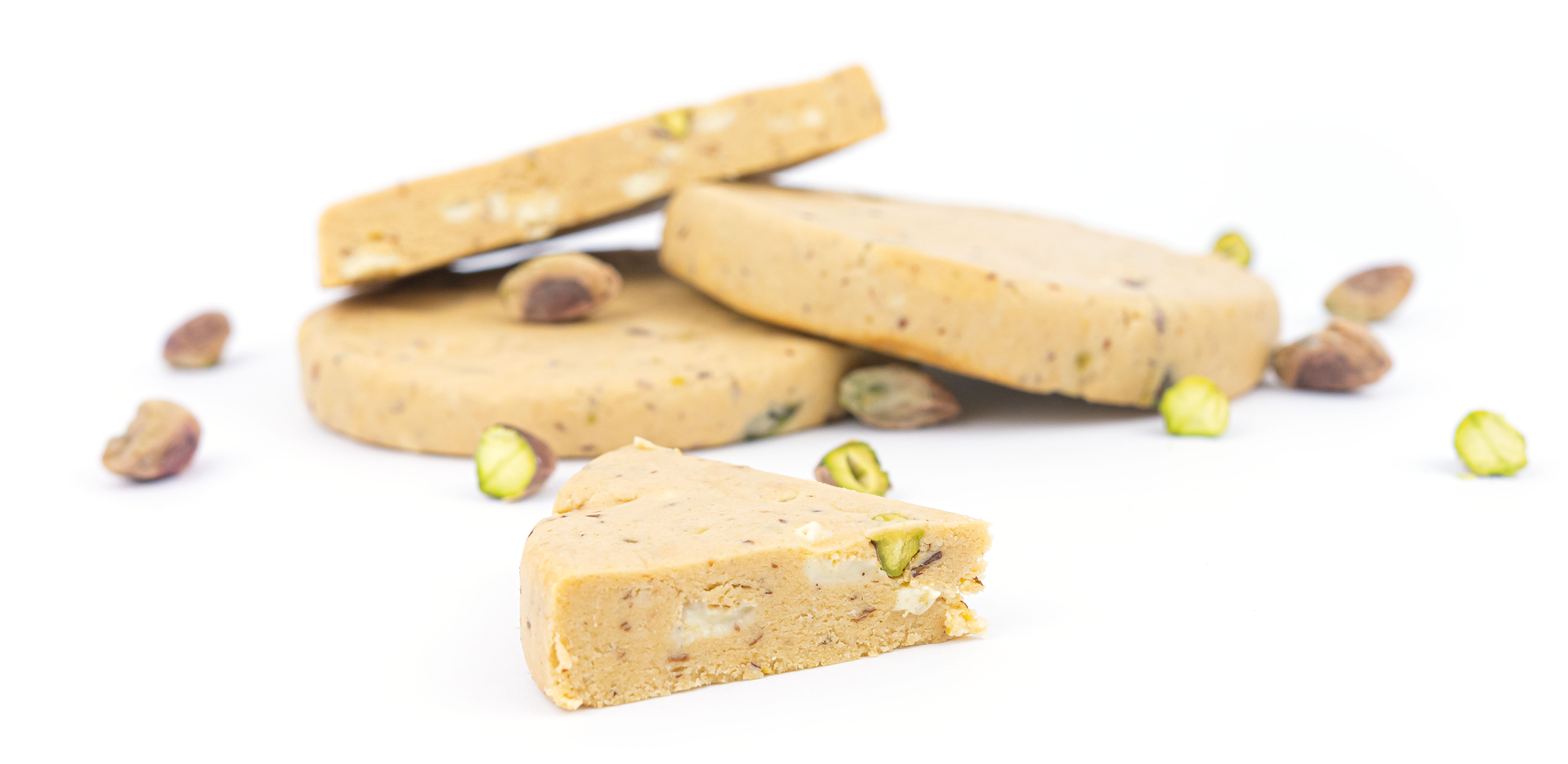 BrainMax Pure Protein Cookie - Pistácie & Bílá čokoláda, BIO, 60 g Obrázek