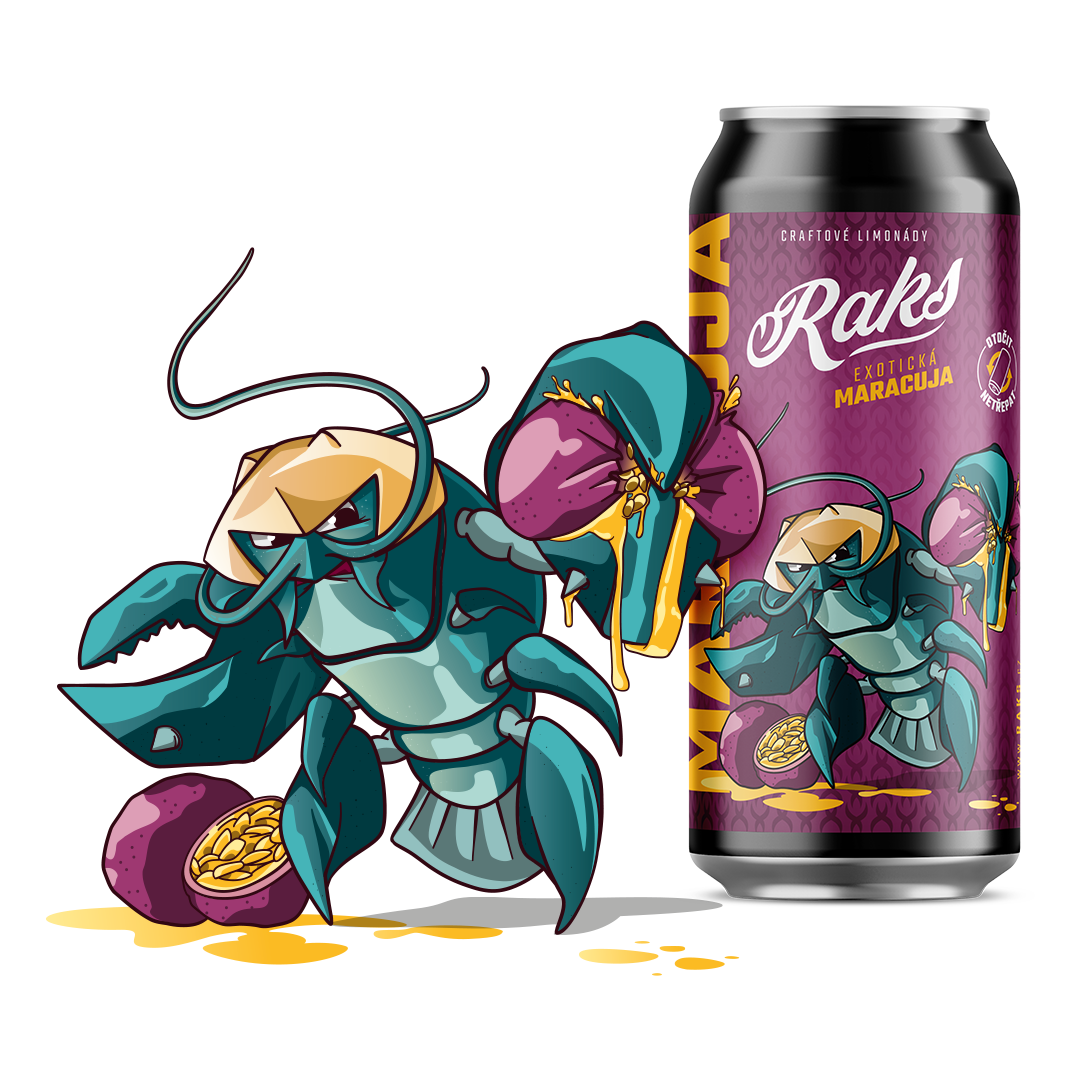 Raks - Exotická Maracuja, 500 ml Obrázek