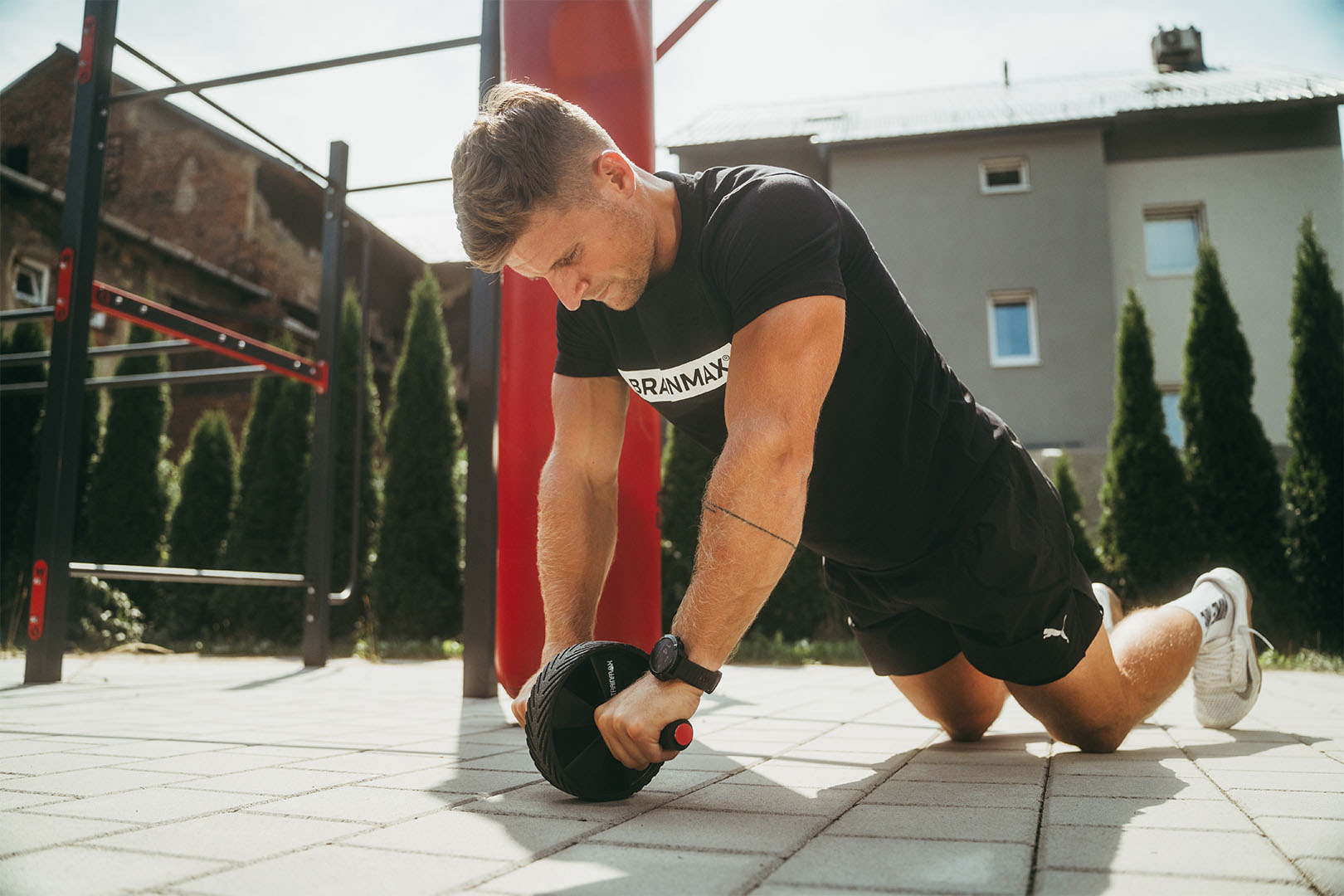 TrainMax posilovací kolečko, Ab Roller Obrázek