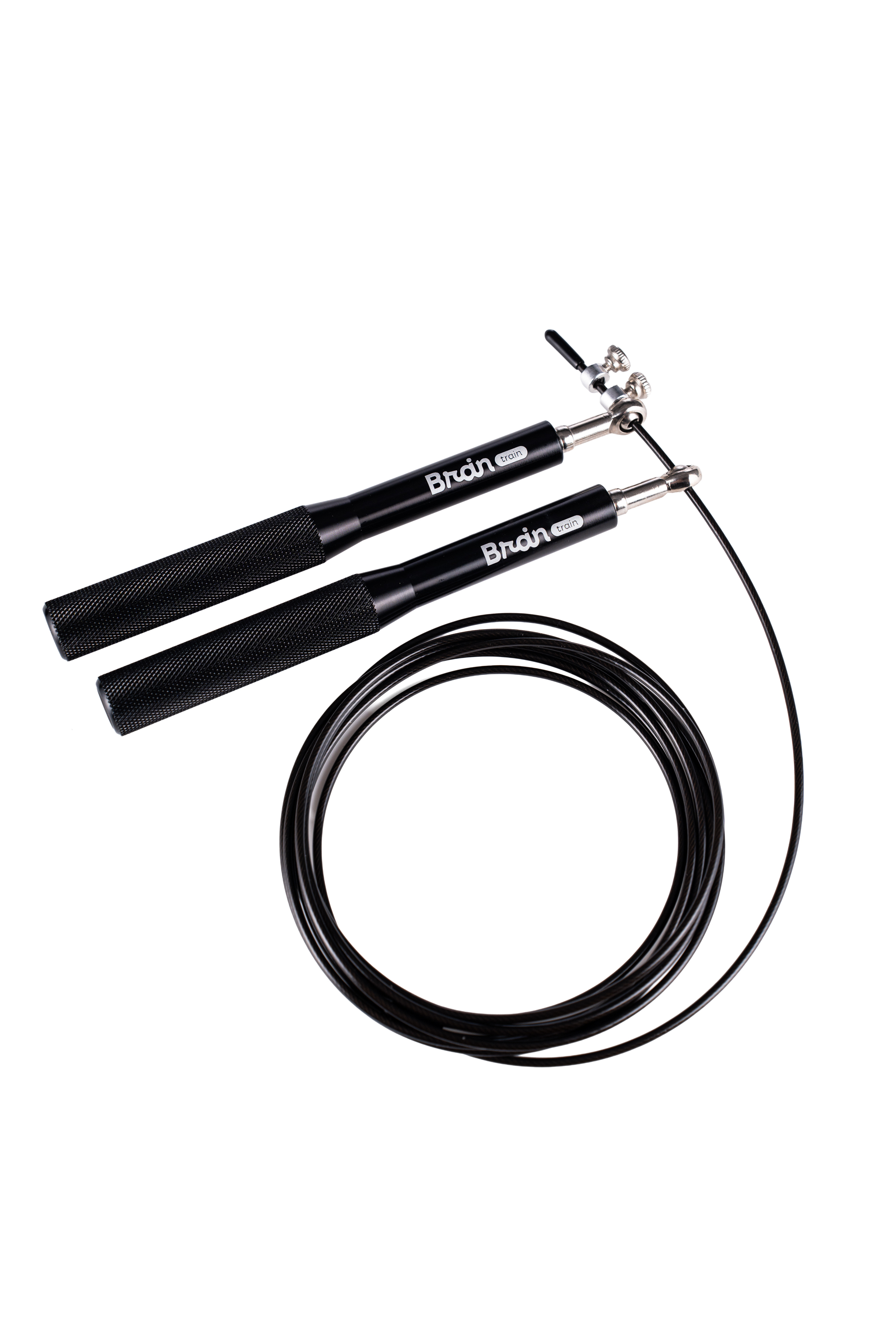 TrainMax švihadlo kovové, černé Obrázek