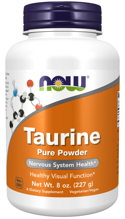 Now® Foods NOW Taurine Pure Powder (Taurin) prášek, 227 g Obrázek