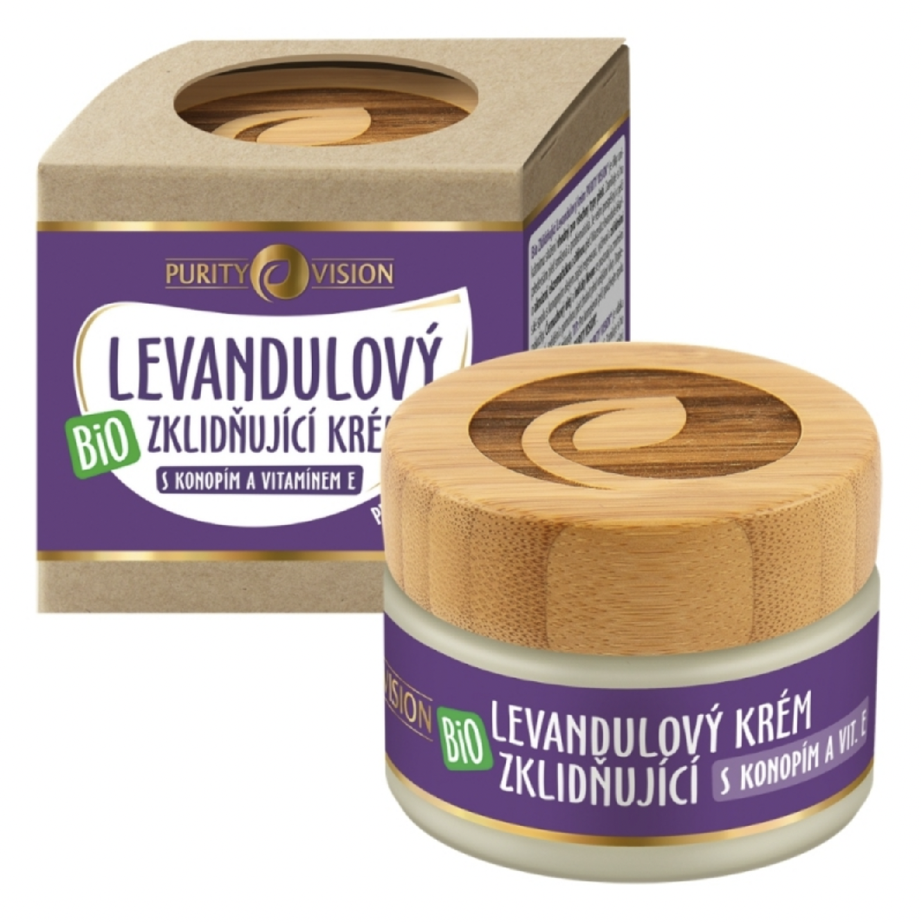 PURITY VISION - Levandulový krém zklidňující BIO, 40 ml Obrázek