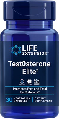 Life Extension Test0steron EIite, 30 rostlinných kapslí Obrázek