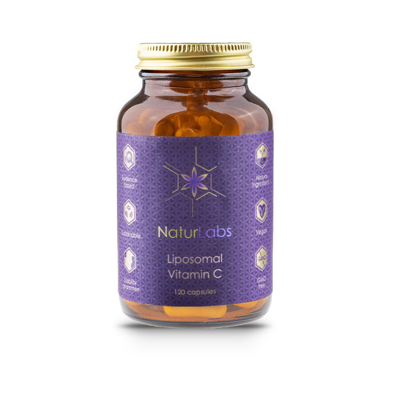 NaturLabs - Liposomální vitamín C, 250 mg, 120 kapslí Obrázek