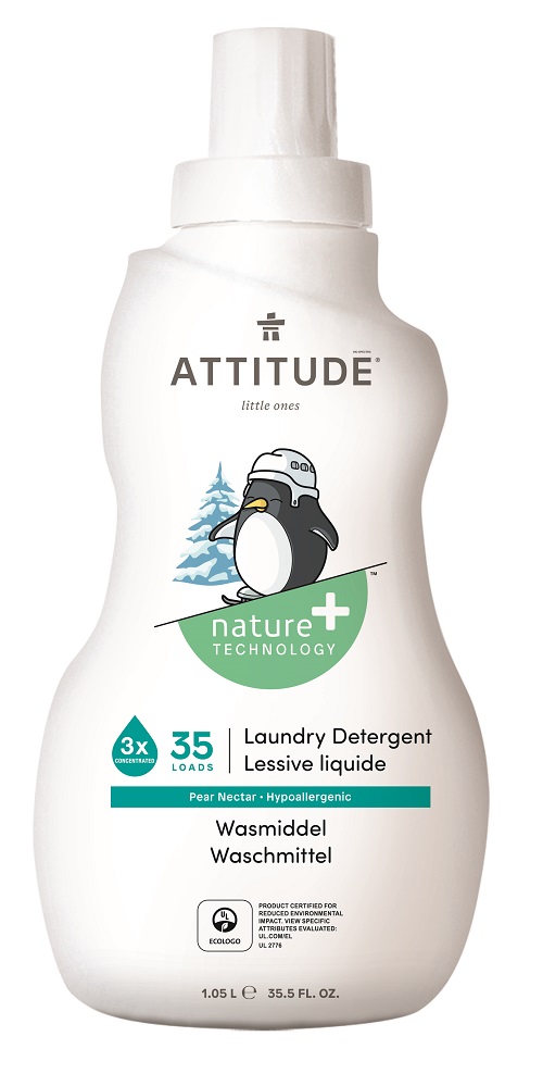 Prací gel pro děti s vůní hruškové šťávy Attitude 1050 ml Obrázek