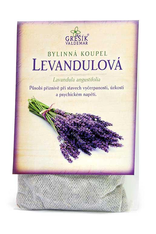 Grešík Bylinná koupel Levandulová 20 g Obrázek