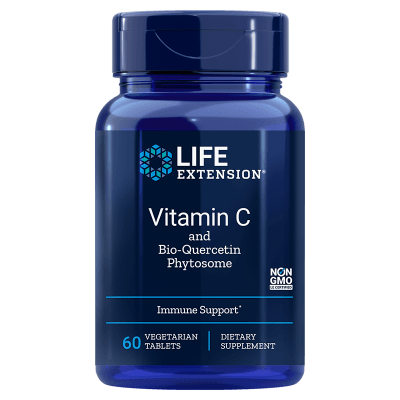 Life Extension Vitamin C a Bio-Quercetin Phytosome, 60 tablet Obrázek