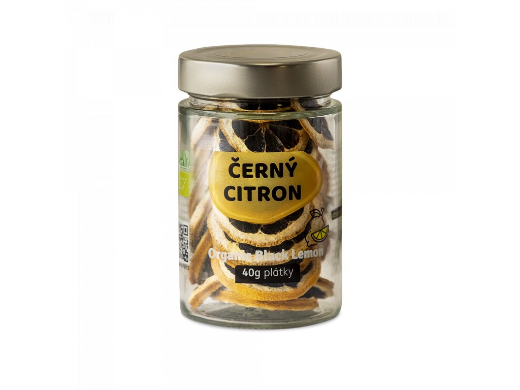 Garlio Bio černý citron 40g PLÁTKY Obrázek