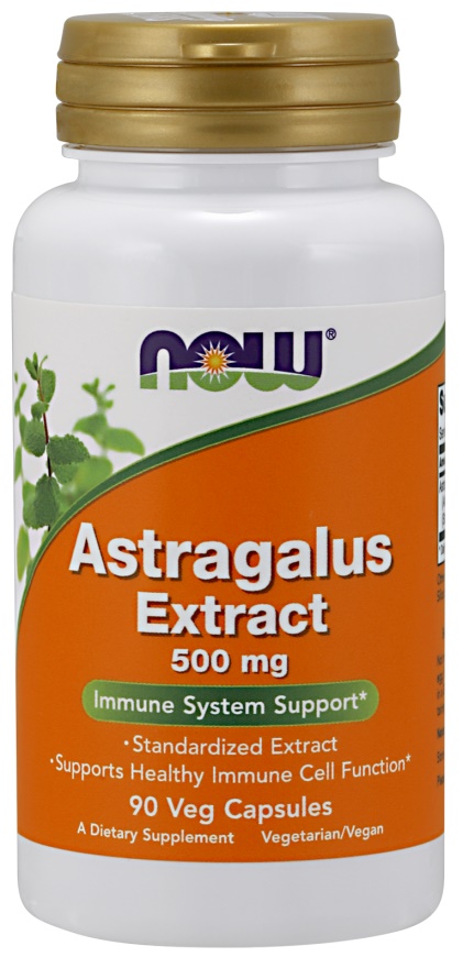 Now® Foods NOW Astragalus Extrakt (Kozinec), 500 mg, 90 veg. kapslí Obrázek
