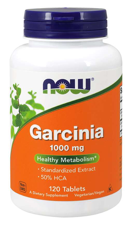 Now® Foods NOW Garcinia, 1000 mg, 120 tablet Obrázek