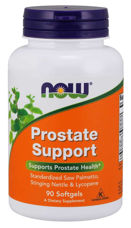 Now® Foods NOW Prostate Support (podpora prostaty), 90 softgel kapslí Obrázek