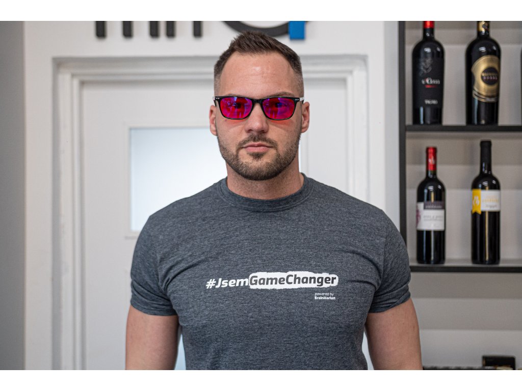 BrainMax BrainMarket brýle blokující 100% modrého a zeleného světla, Greenhorn Obrázek