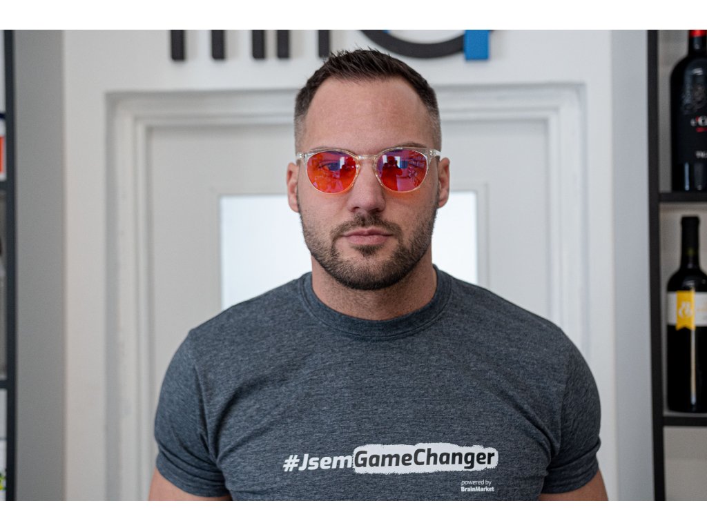 BrainMax BrainMarket brýle blokující 100% modrého světla, Swing Obrázek