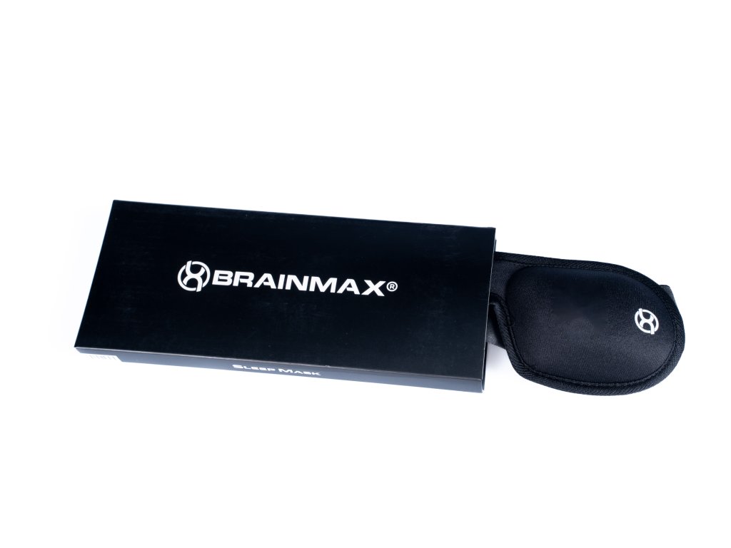 BrainMax Anatomicky tvarovaná maska na spaní TOTAL DARK Obrázek