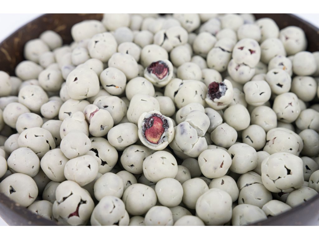 BrainMax Pure Borůvky v bílé čokoládě, BIO, 165 g Obrázek