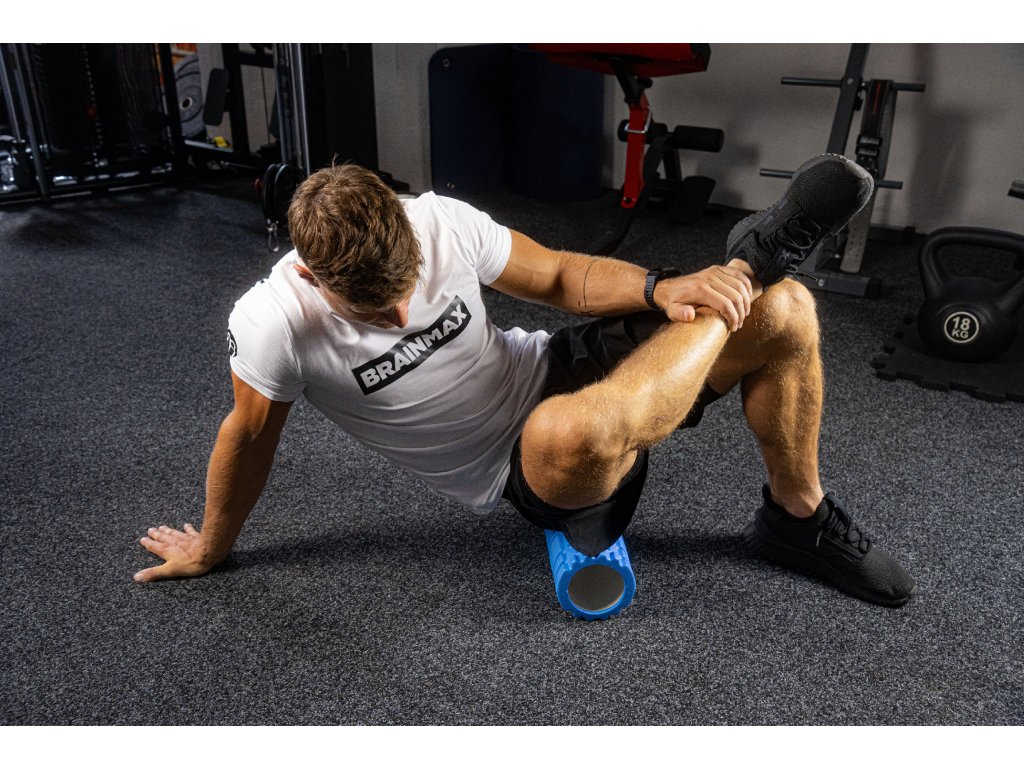 TrainMax masážní válec, roller Barva: Modrá Obrázek