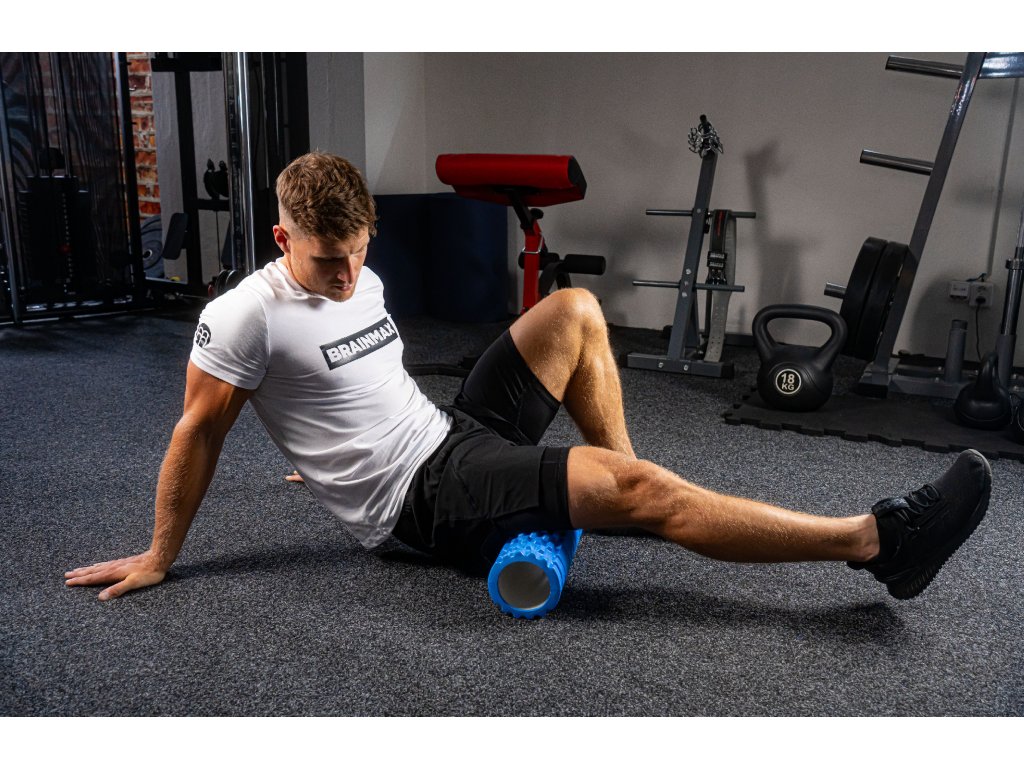 TrainMax masážní válec, roller Barva: Modrá Obrázek