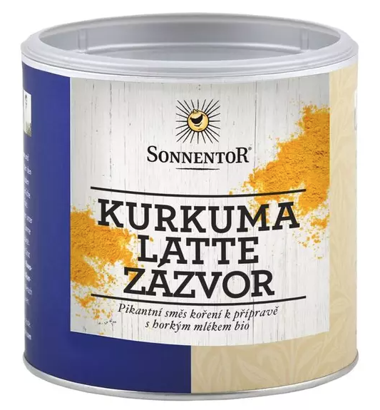 Sonnentor Kurkuma Latte - zázvor BIO, 60 g dóza Obrázek