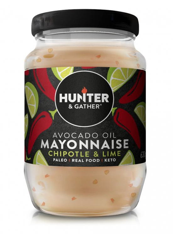 HUNTER & GATHER Avokádová majonéza s chipotle chilli papričkou a limetkou, 630 g Obrázek