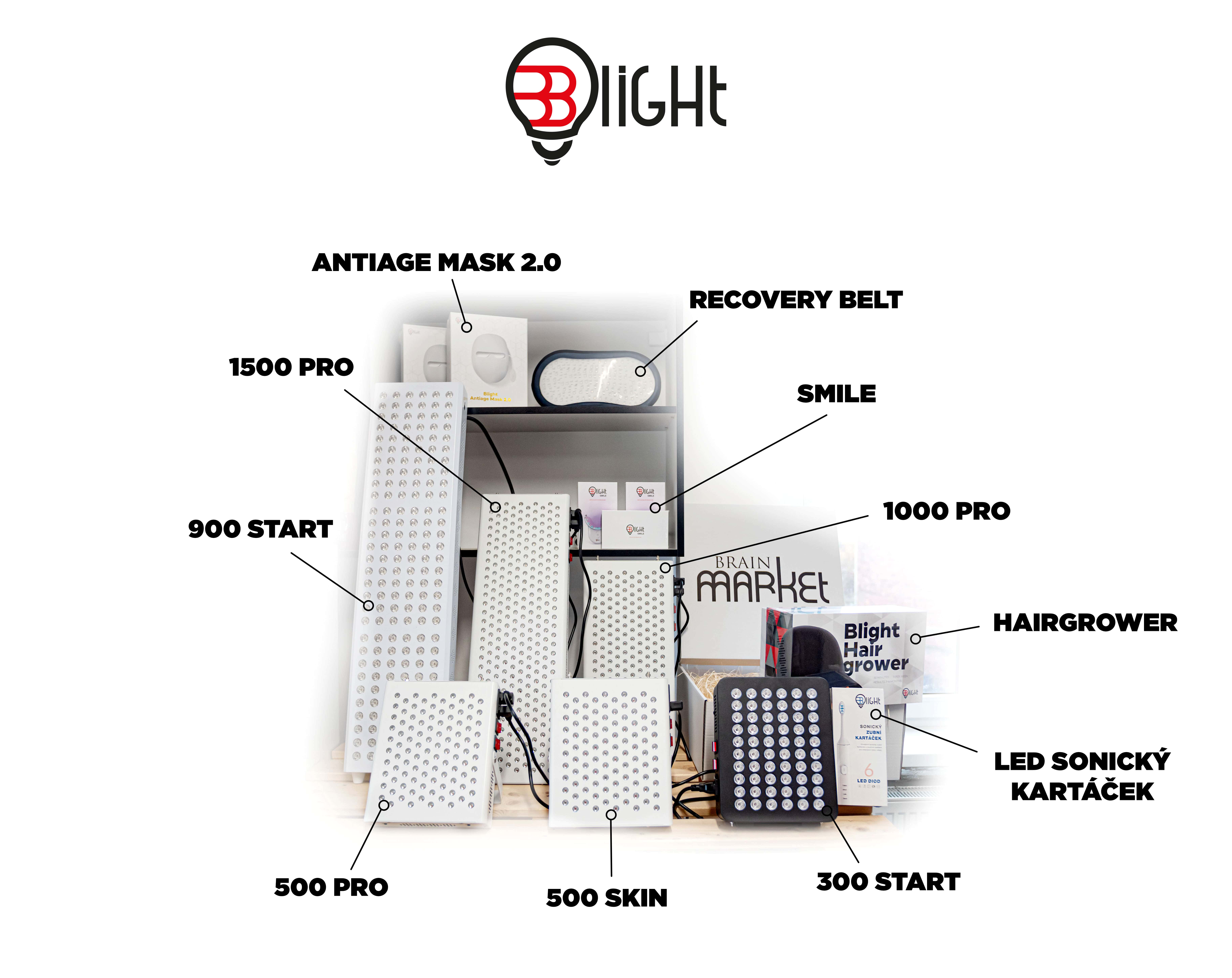 Red light panel Blight 1500 PRO Obrázek
