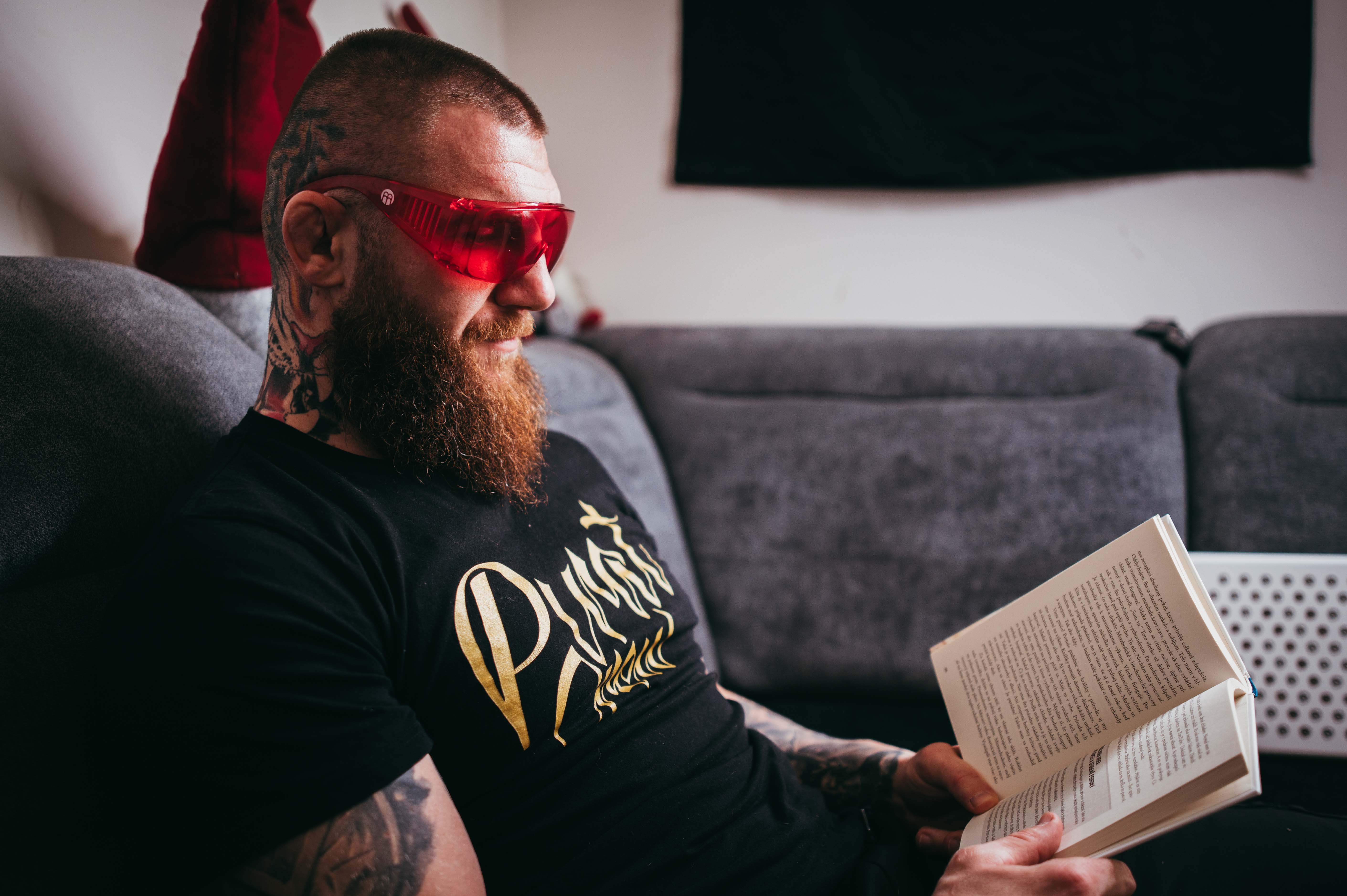 BrainMax BrainMarket brýle blokující 100% modrého a zeleného světla, TRON Obrázek